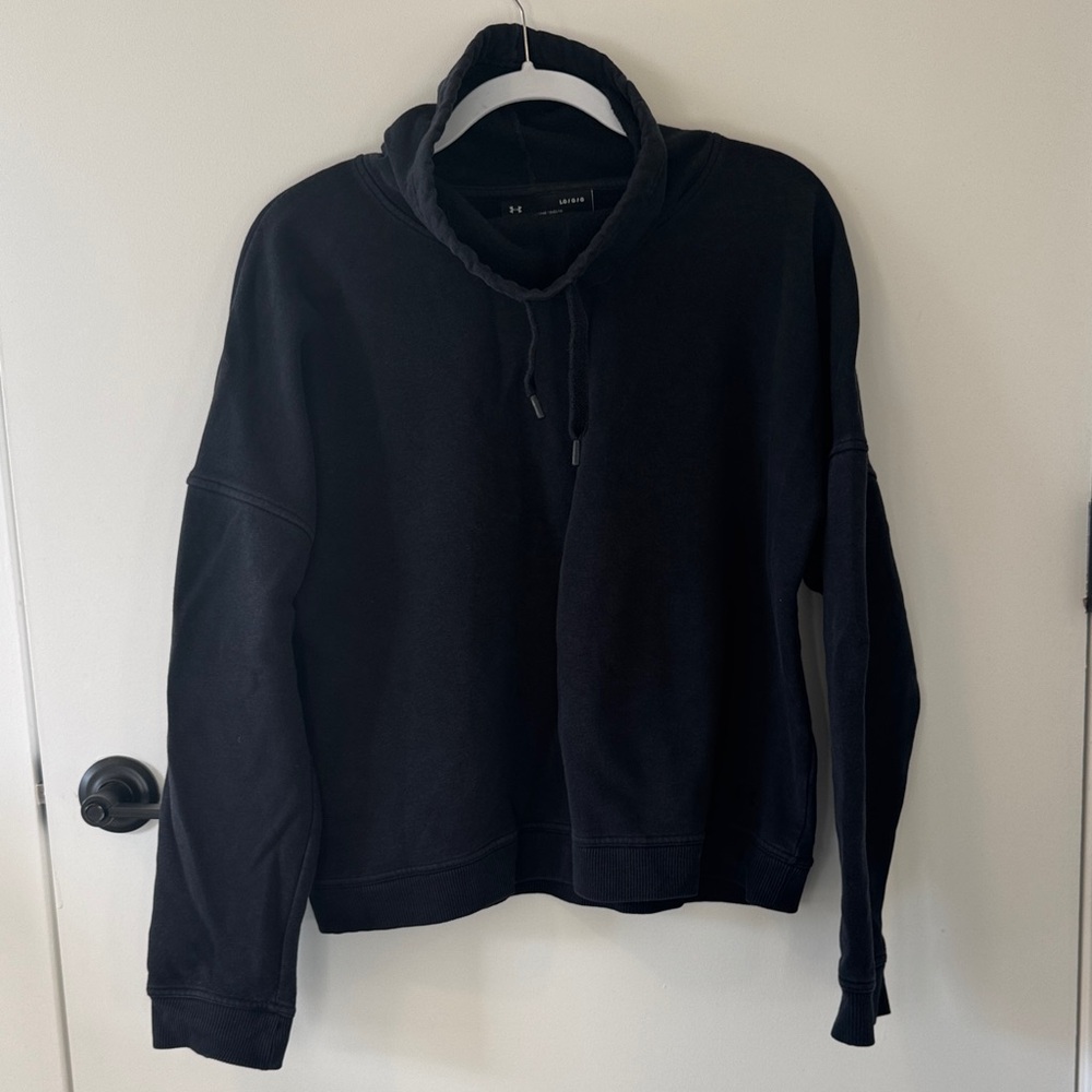 Under Armour Black Cowl-Neck Sweatshirt